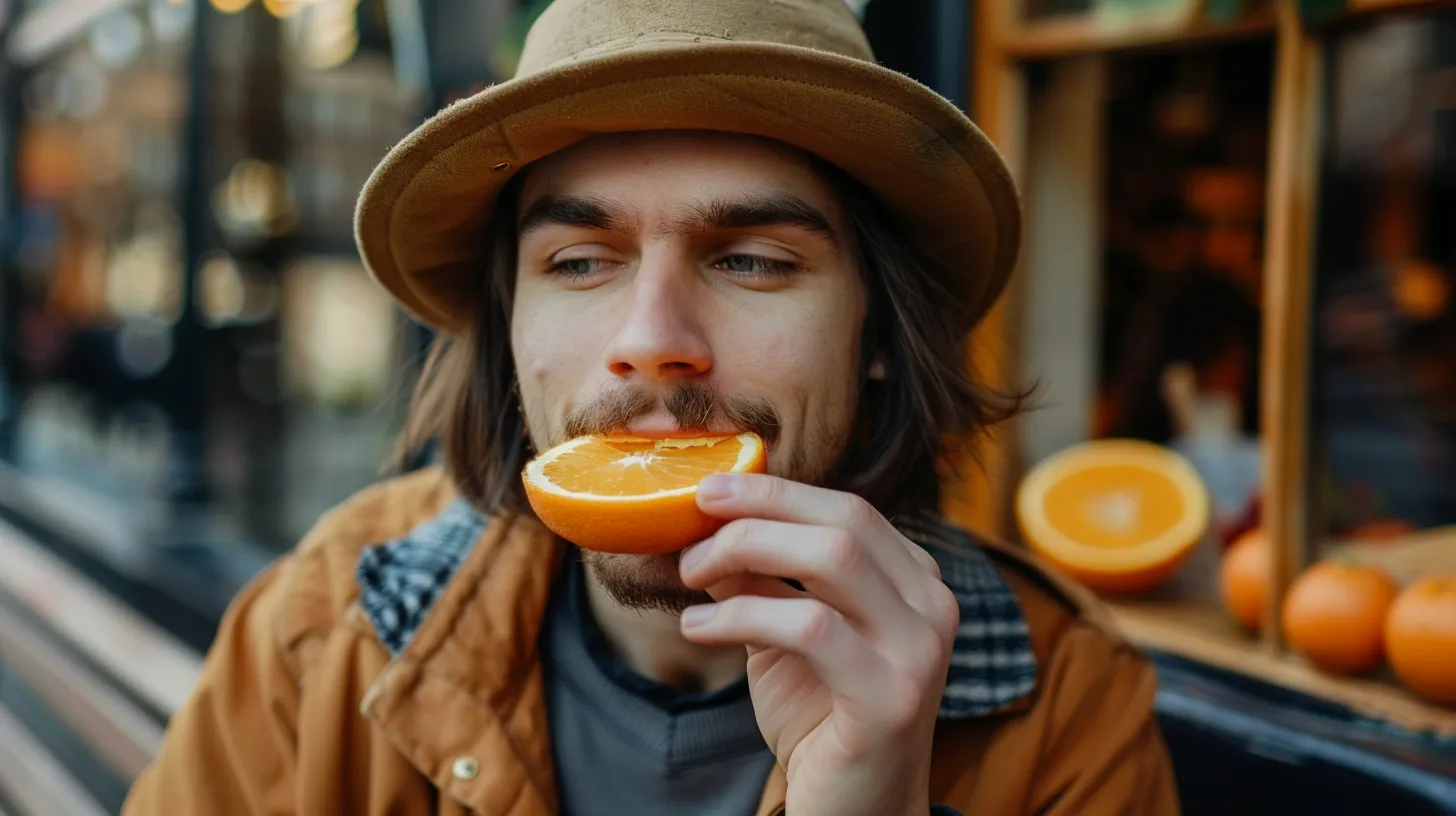 nobiletin man eating orange peel mister blister