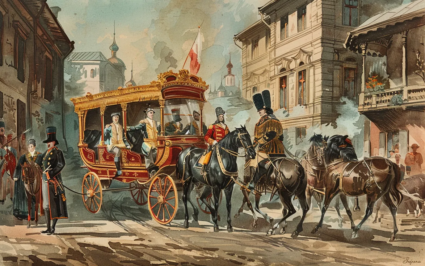 russian carriage historic-social-status