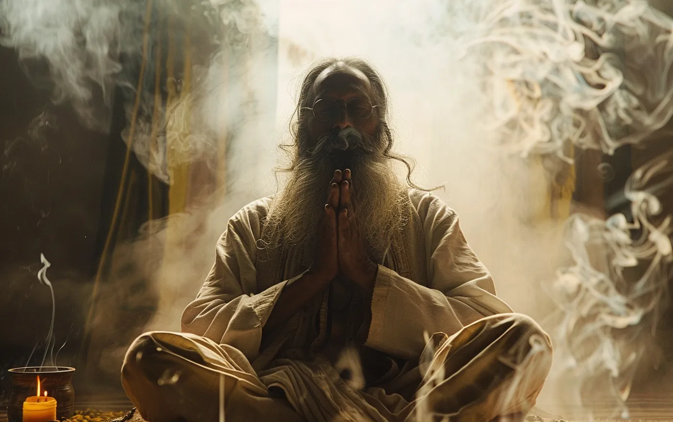 meditation guru incense smoke functional medicine