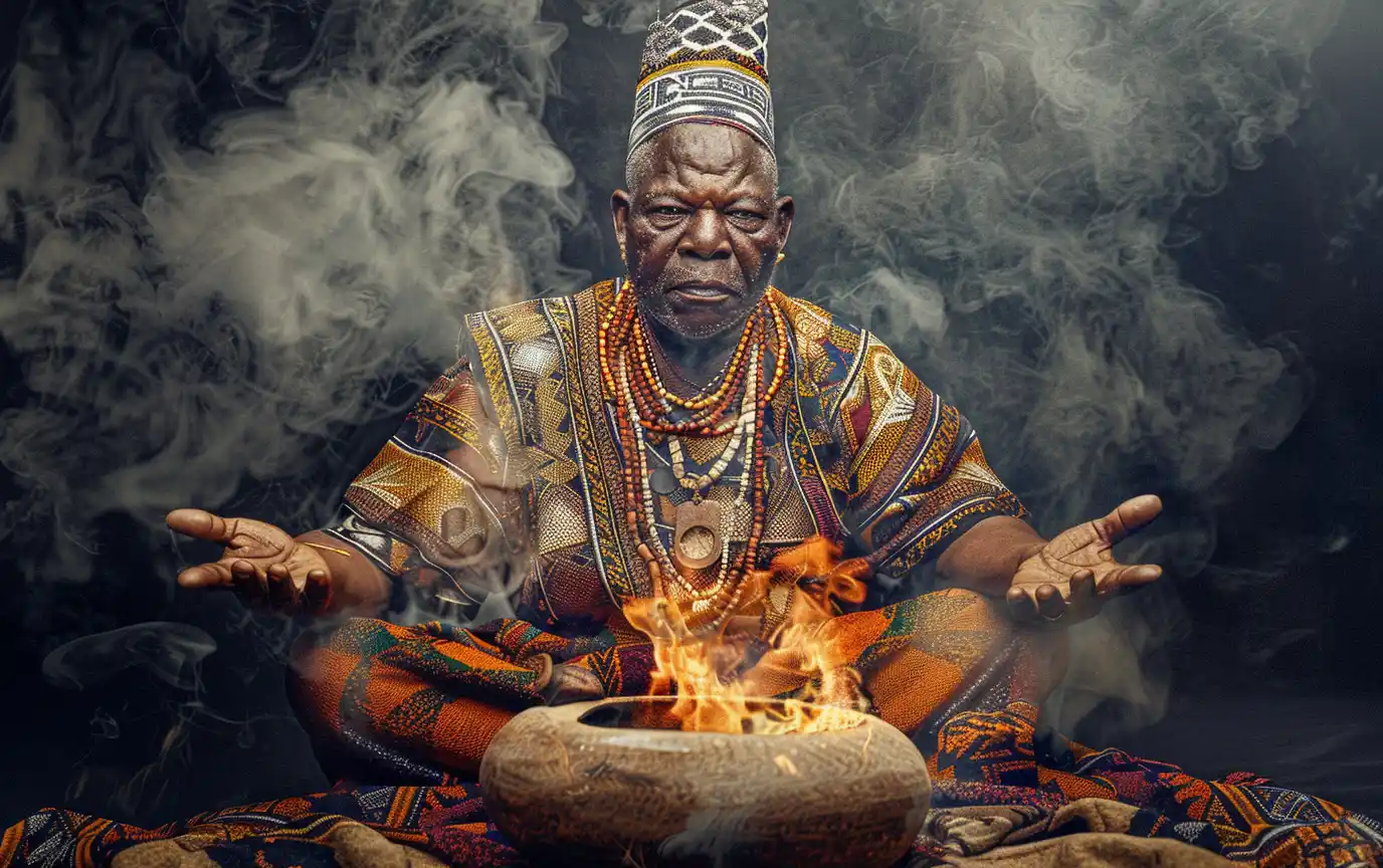 african Sangomas traditional healer