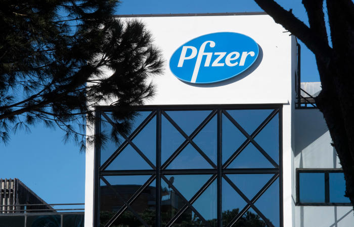 Italian Pfizer's headquarters in Rome