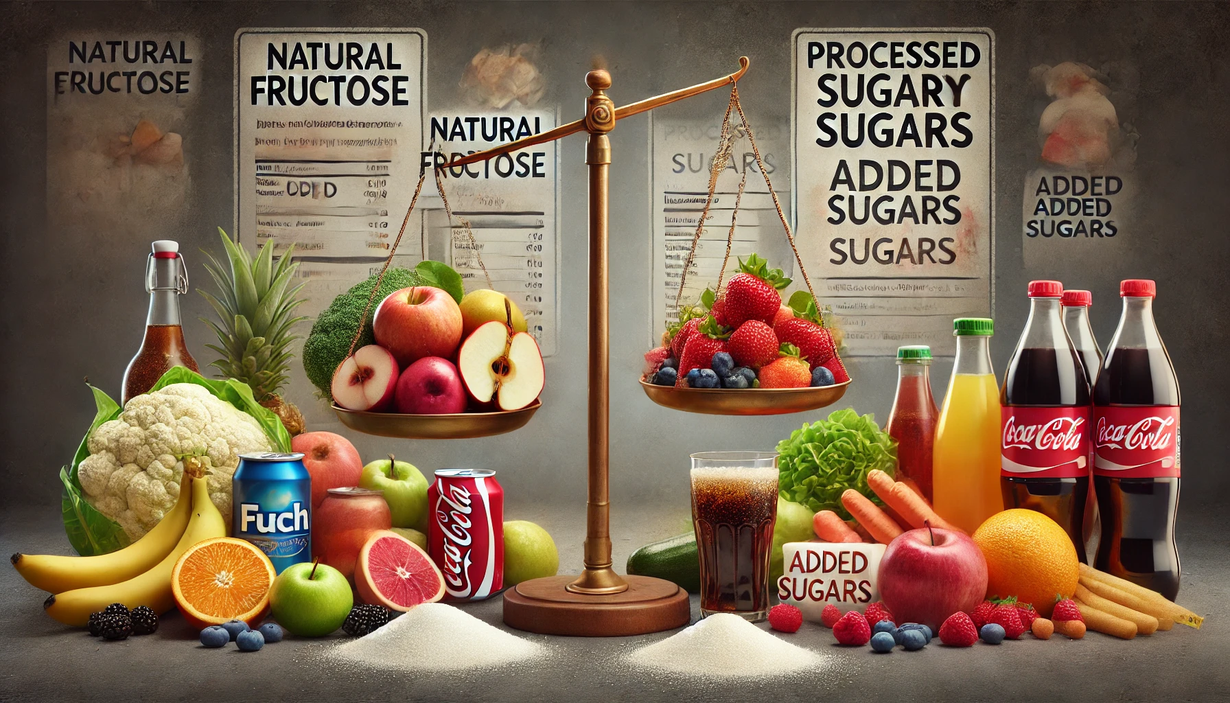 Balanced Fructose: Natural vs. Processed Sugary Foods