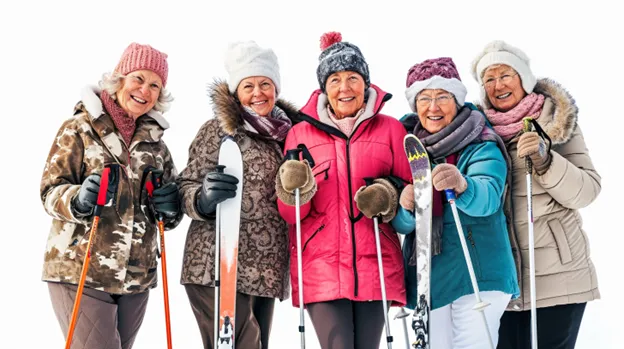 skiing-women