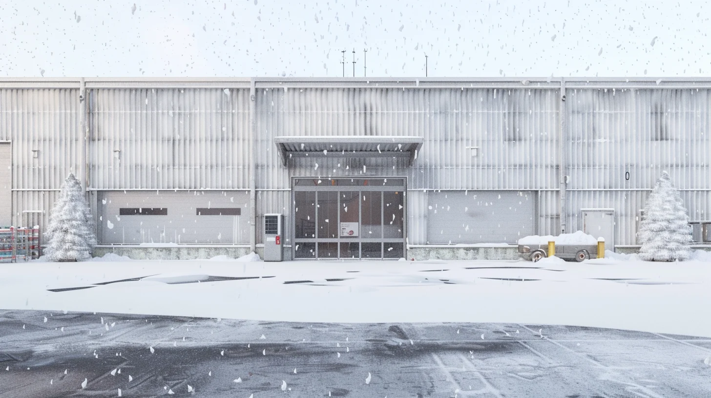 Snow pharmaceutical warehouse