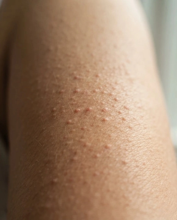 what does keratosis pilaris look like