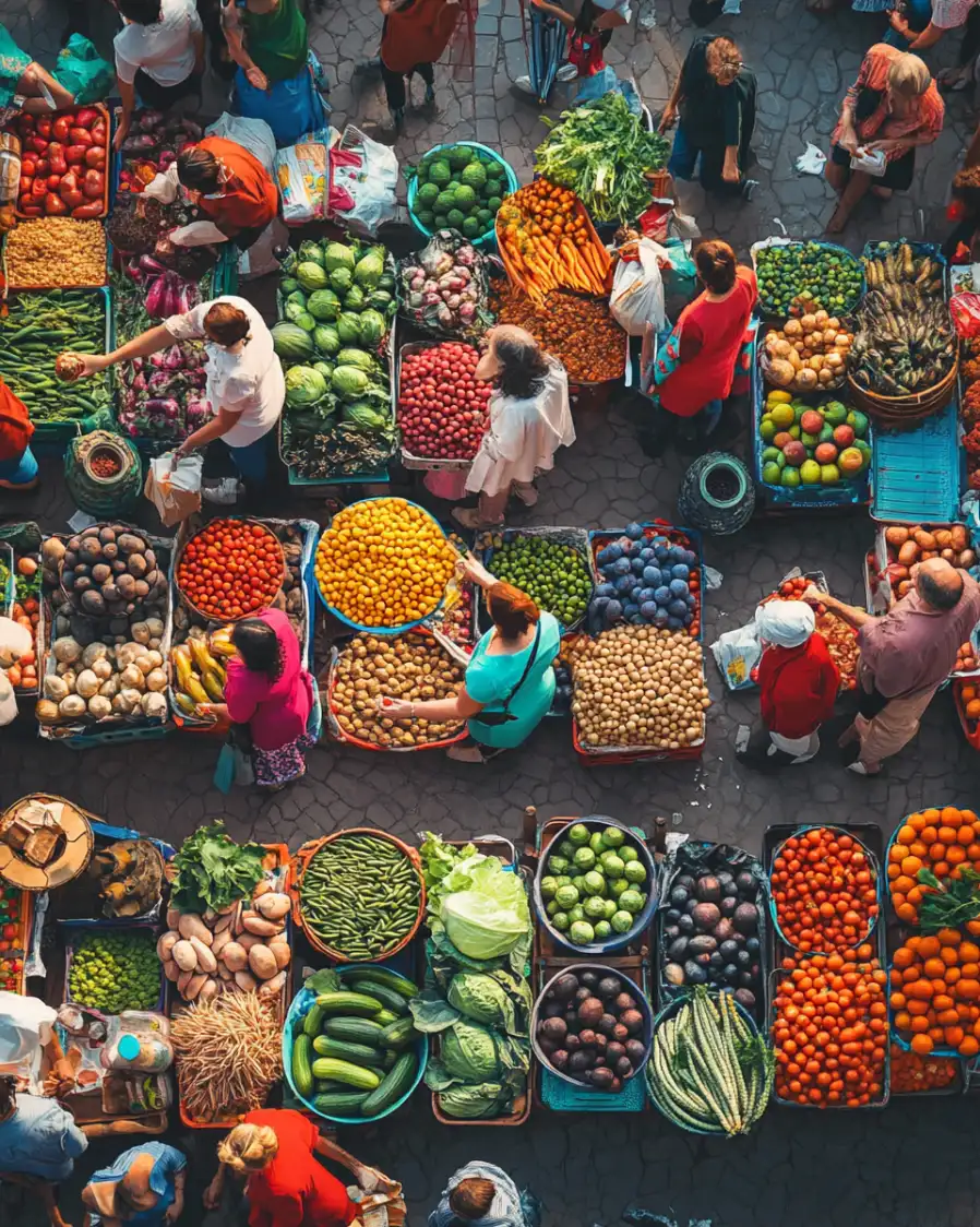 Vegetable market