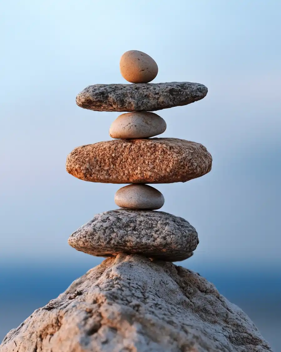 The balance of the stones