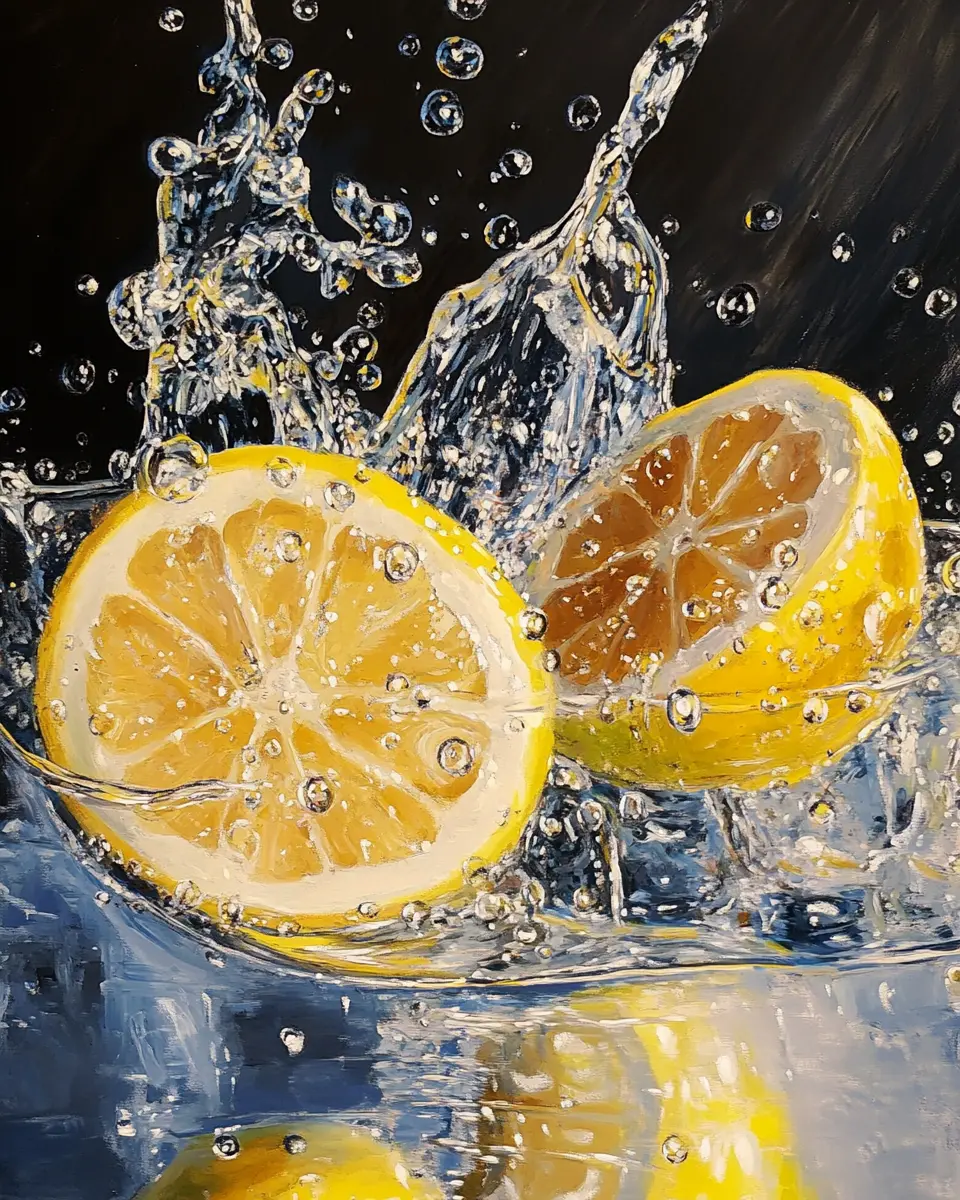 Lemons and water