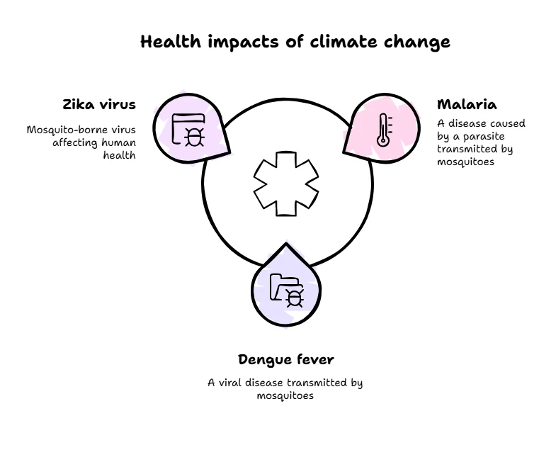 Health impact of climate change