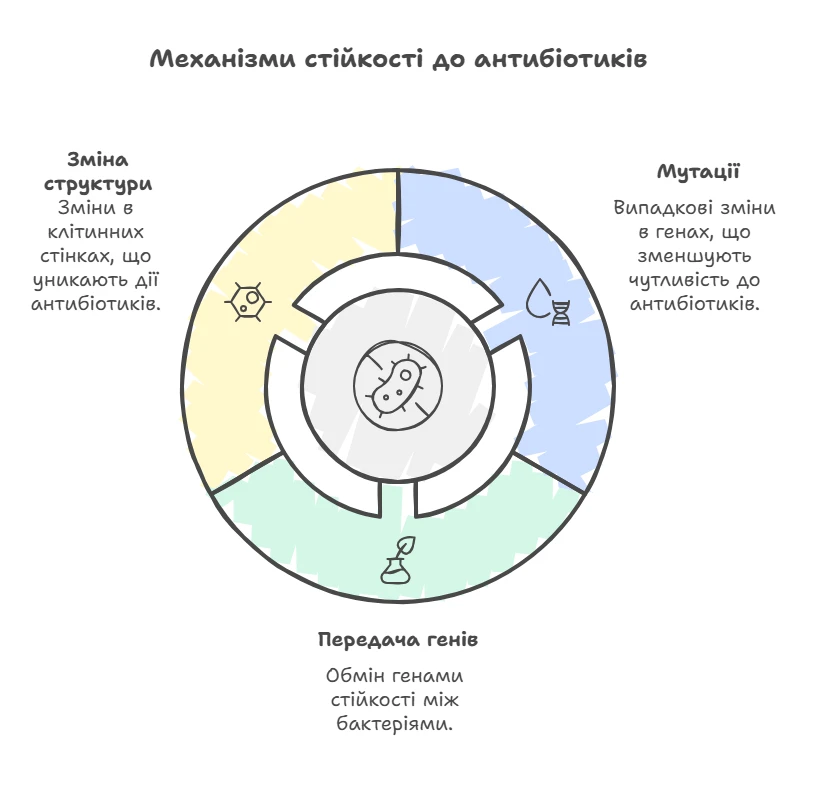 Механізми стійкості до антибіотиків