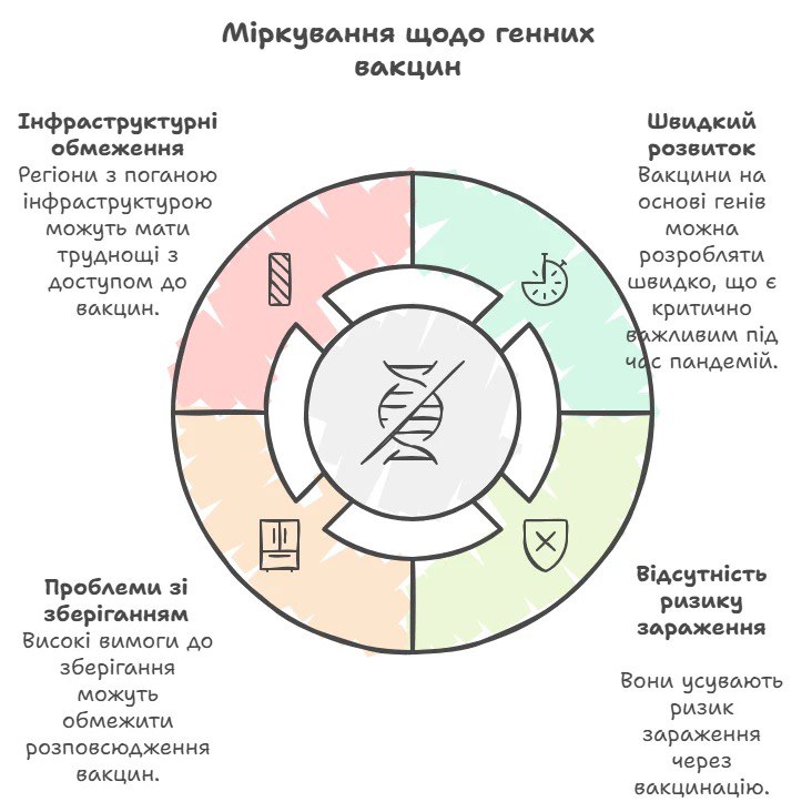 Міркування генних вакцин