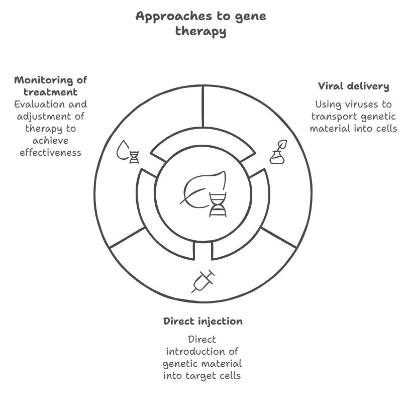 Outline of approaches to gene therapy