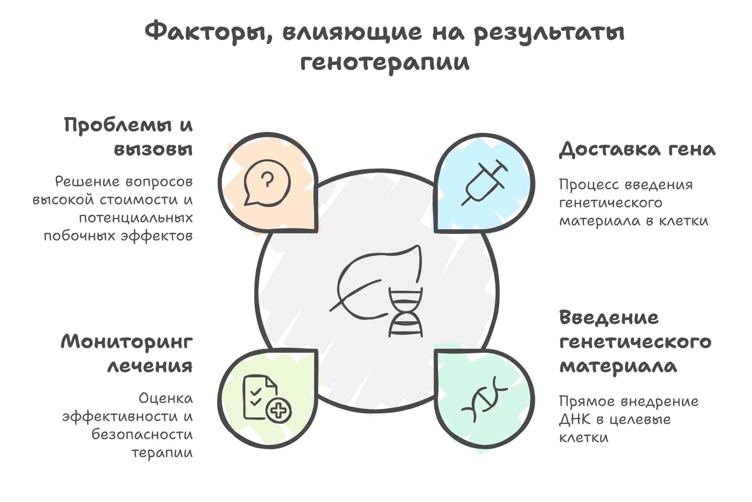 Факторы влияния на результаты генотерапии