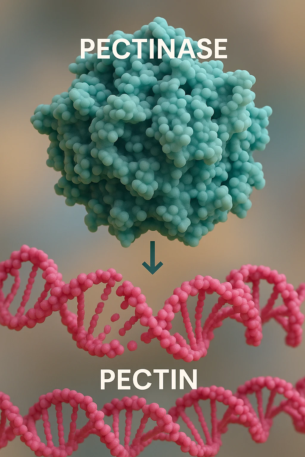 Pectin molecule