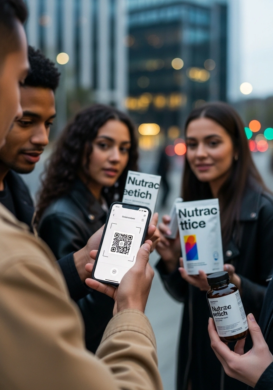 Інноваційний QR-код на упаковці нутрицевтиків