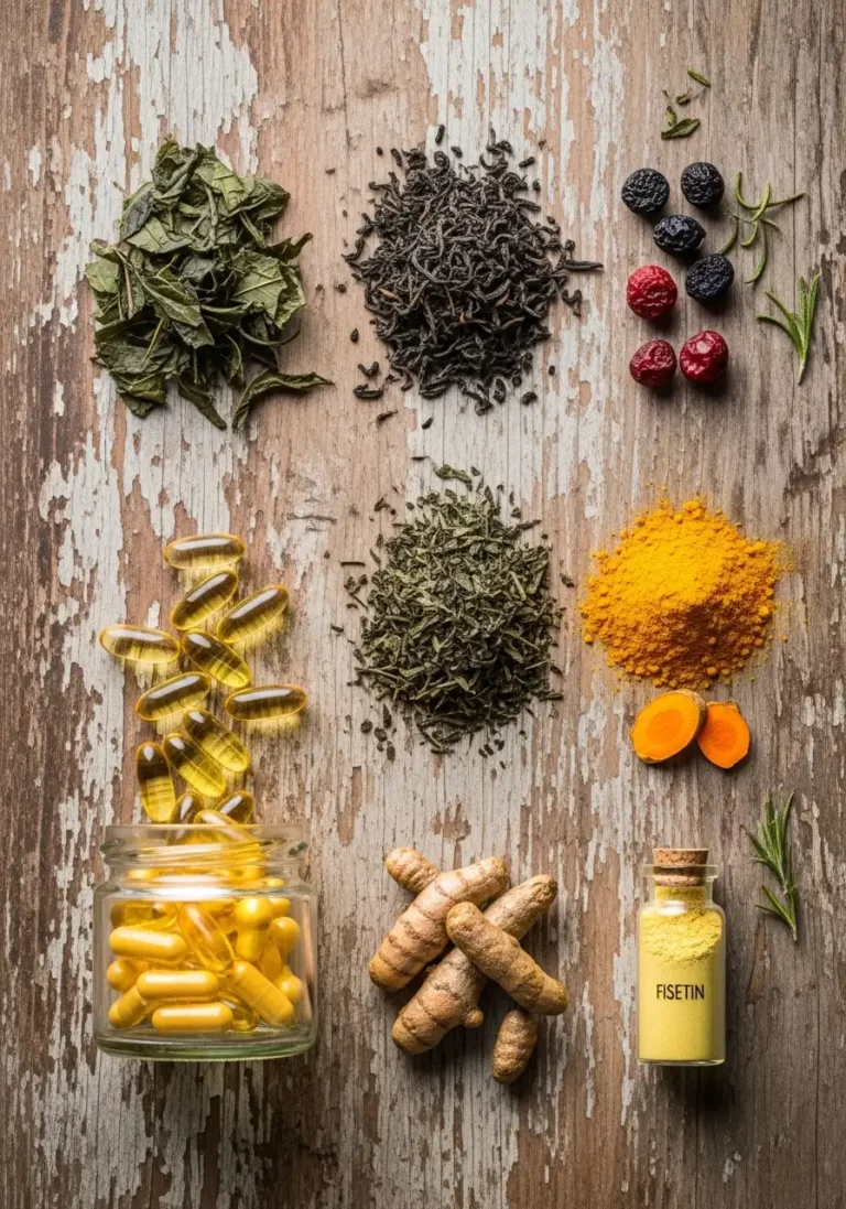 Нутрицевтики і нутрієнти, що впливають на клітинне старіння