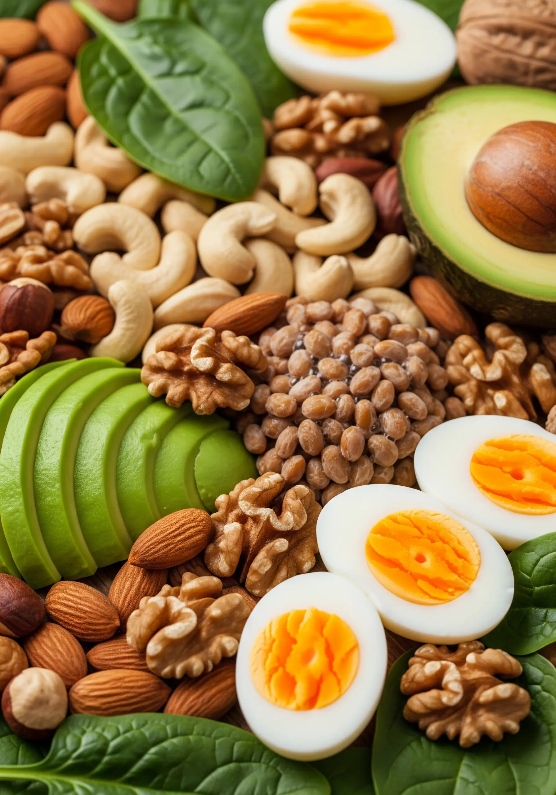 Горіхи, авокадо, яйця, крупи - джерела магнію