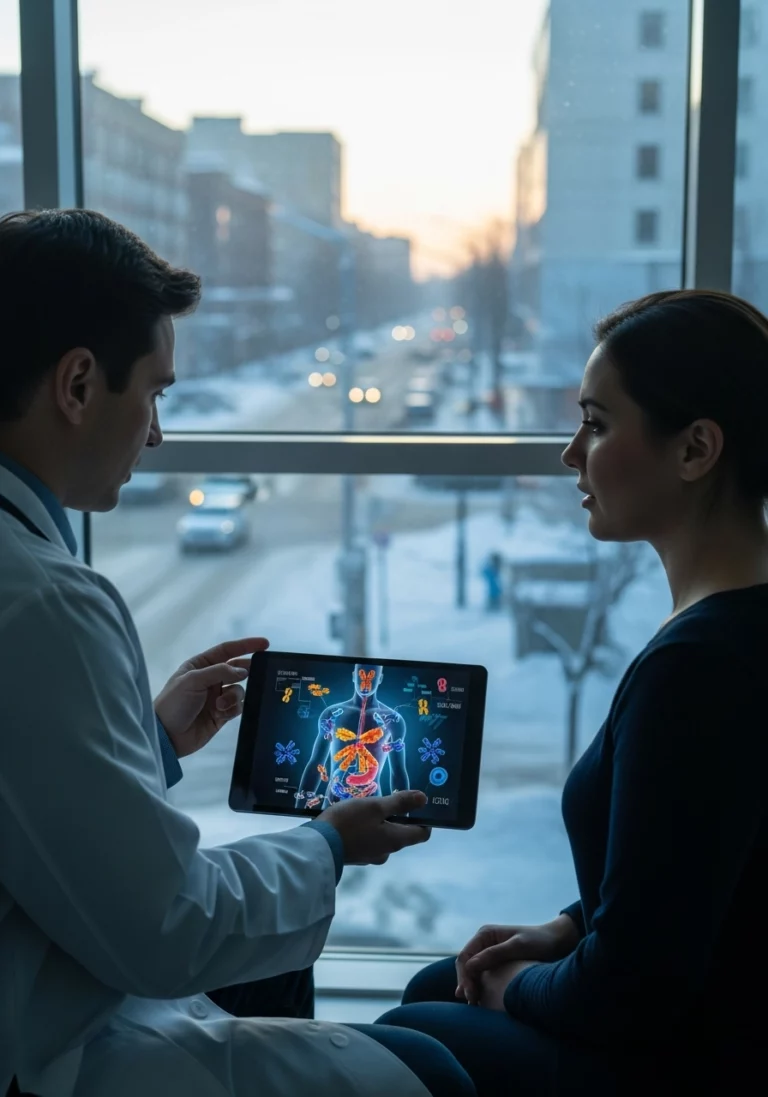 Лікар консультує пацієнта