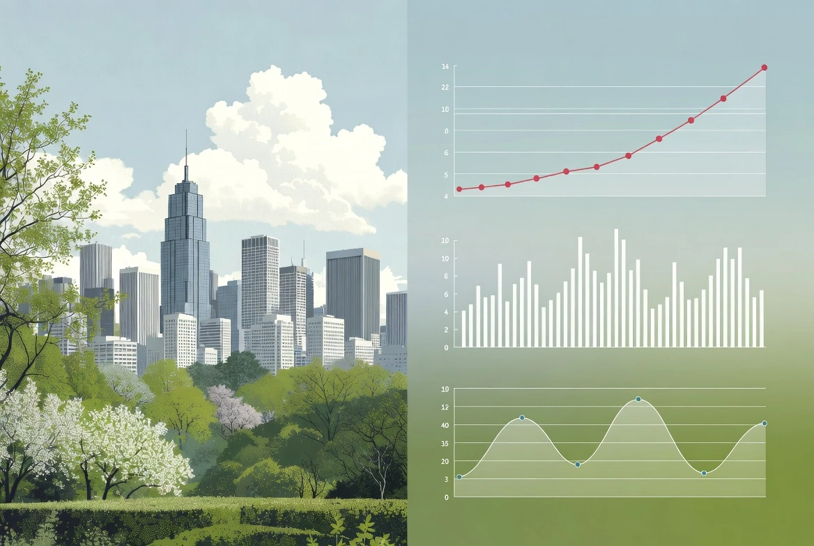 Втома через перепади температури навесні та метеочутливість: графіки симптомів на фоні весняного міста