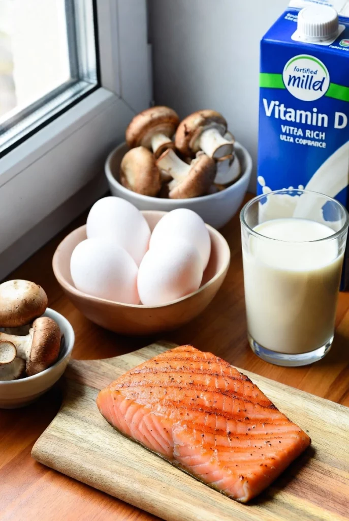 Продукти, багаті на вітамін D навесні: риба, яйця, молоко, гриби