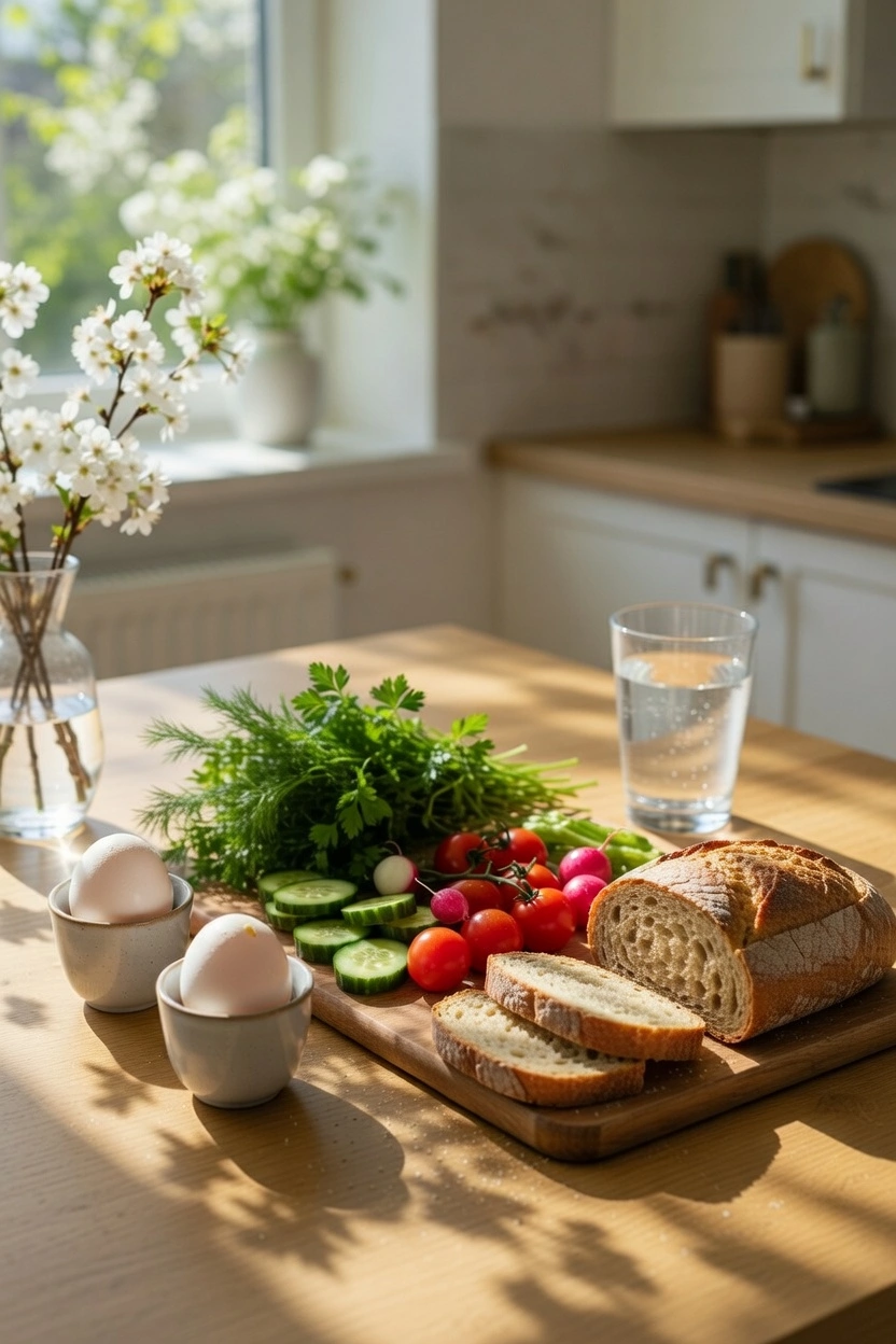 Здоровий раціон харчування, коли зміни в організмі навесні