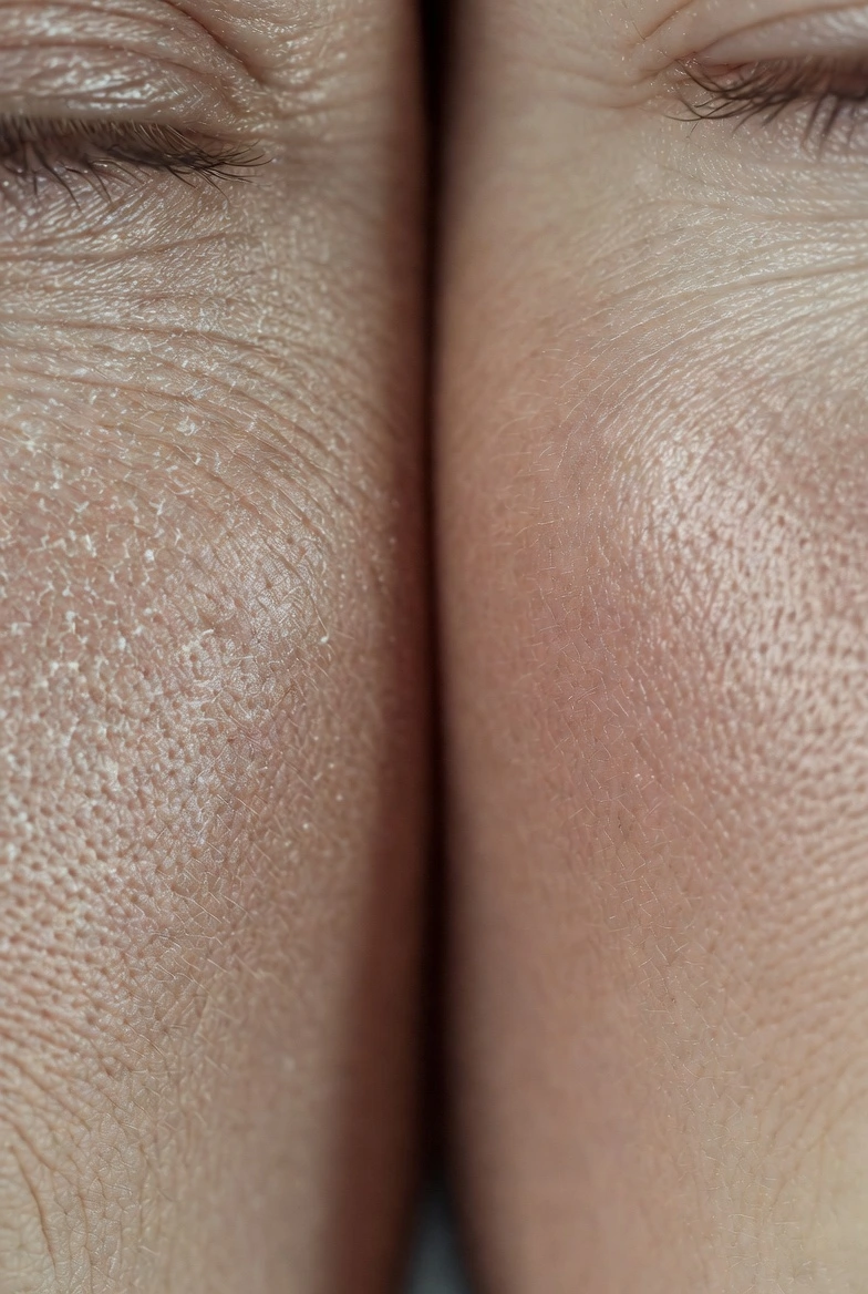 spring care for dehydrated skin after heating season